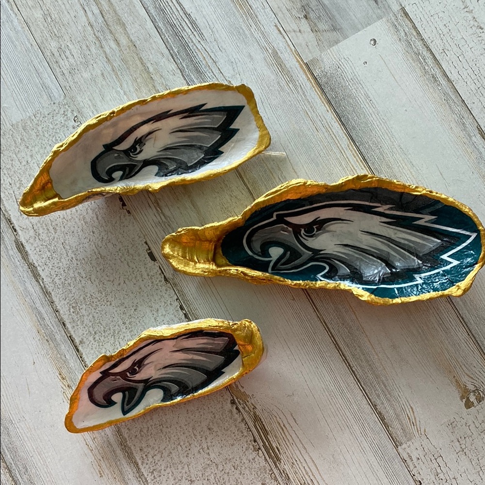 Philadelphia Eagles theme Trinket Dishes
